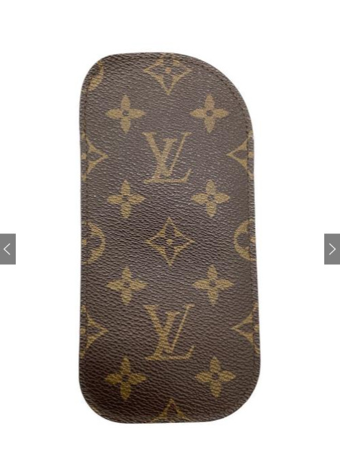 Louis Vuitton Etui Lunettes Simple Eyeglass Case M62969 Authentic Japan