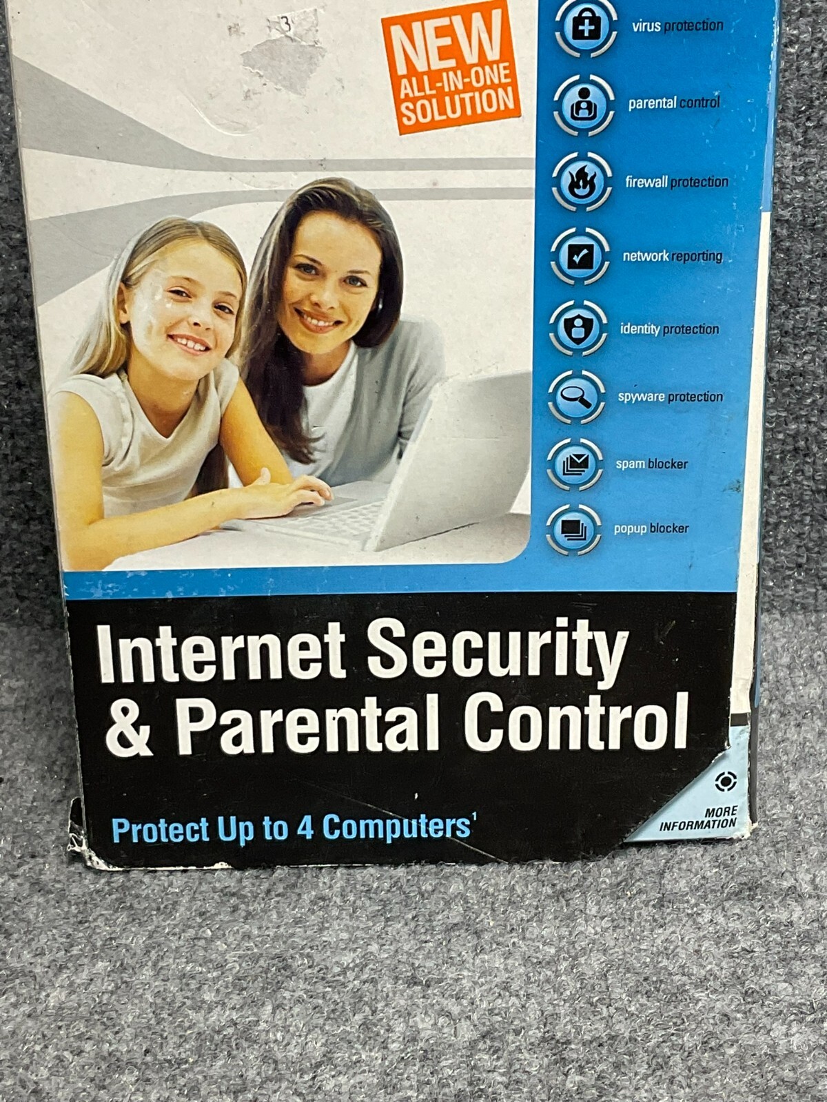 D-Link SecureSpot Internet Security Firewall 4 PC Used