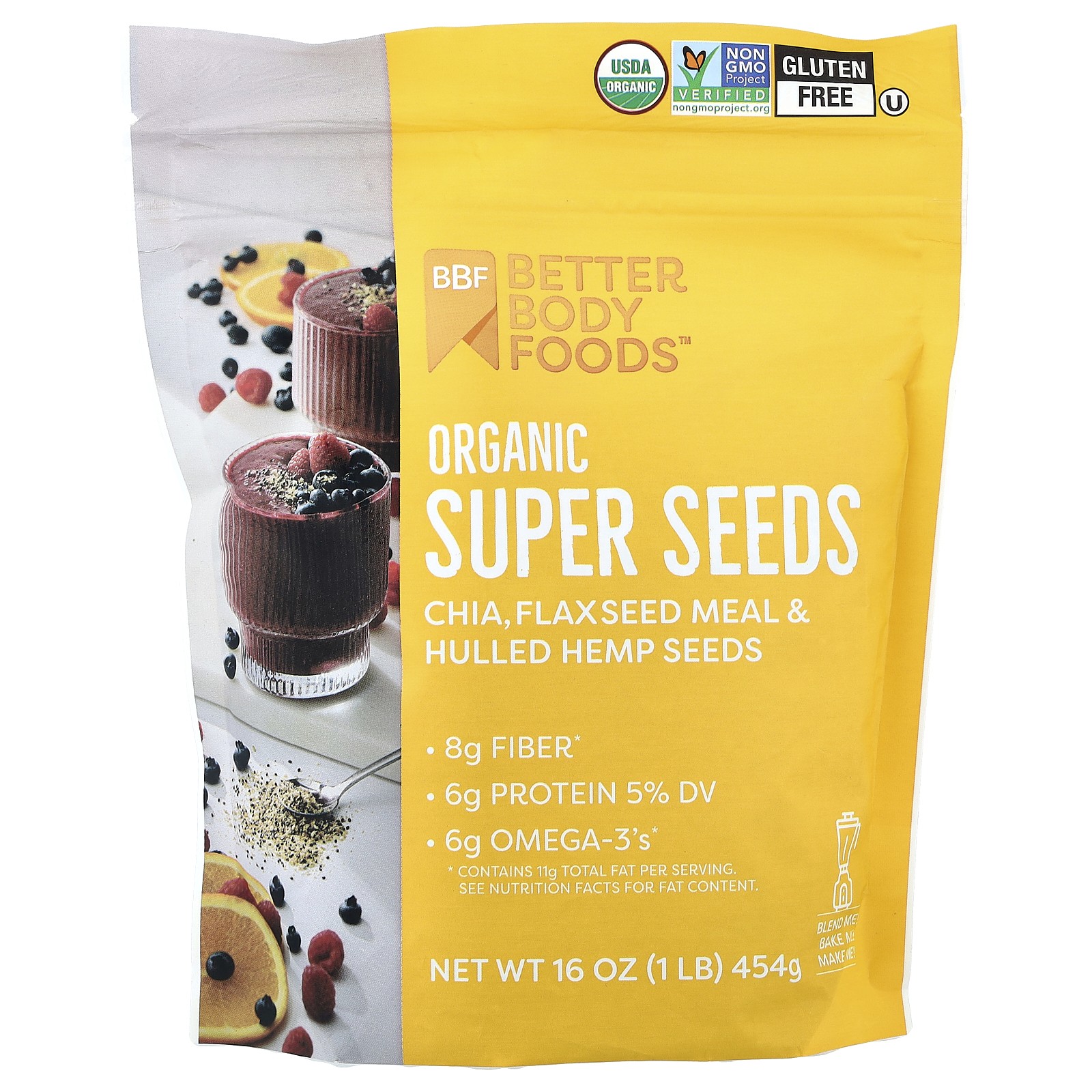 Organic Super Seeds, 16 oz (454 g)