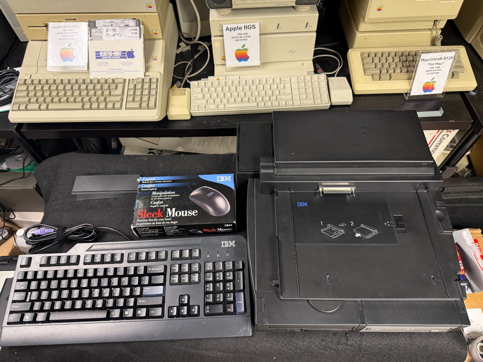 RARE - IBM ThinkPad SelectaDock III + GeForce 6200 Sound Blaster DVD SCSI USB