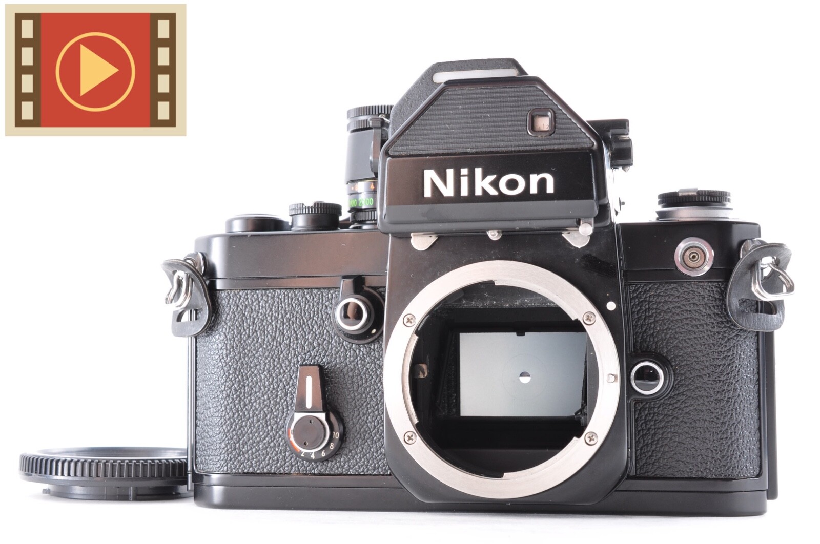 🎦 Nikon F2 Photomic S F2S Black Film Camera Body #7583406 JP