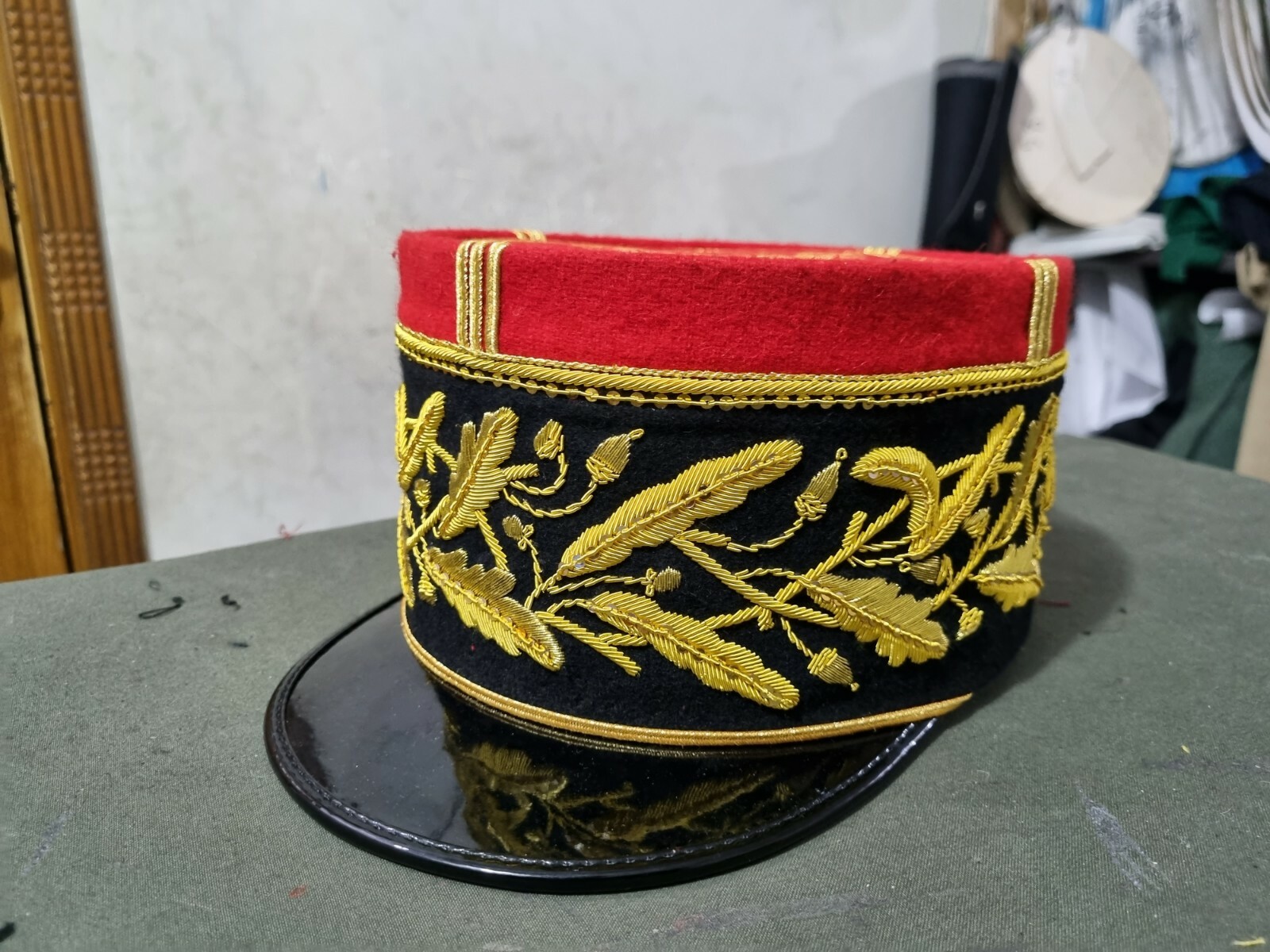 WW1Inspector general of the army Postal service Kepi
