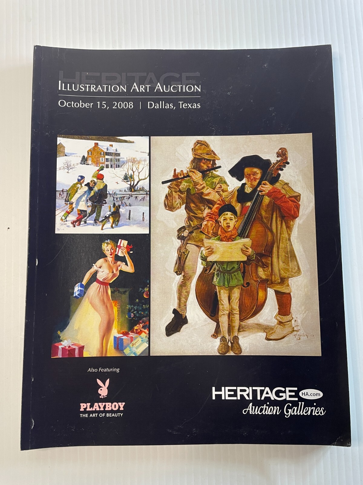 Heritage Auction Catalog Illustration Auction Featuring Playboy Art Of Beauty