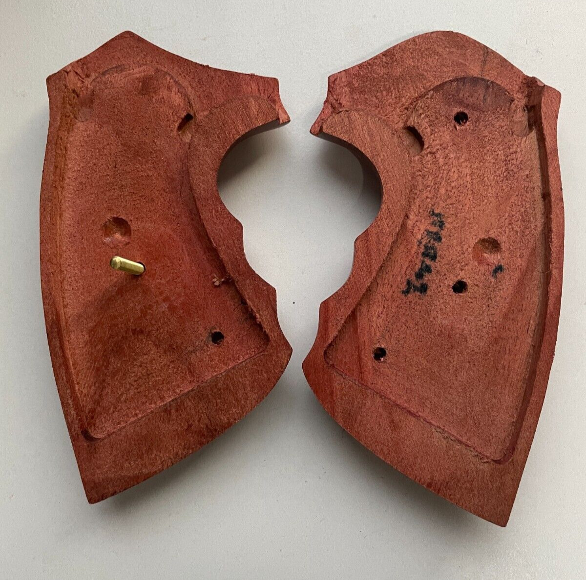 New All Smooth Wood Decorative Grips For Colt Python grip; Close back pattern05