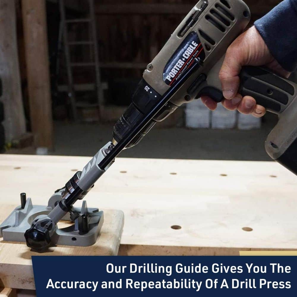 Portable Drill Guide Jig Precision Straight Angle Drilling Tool