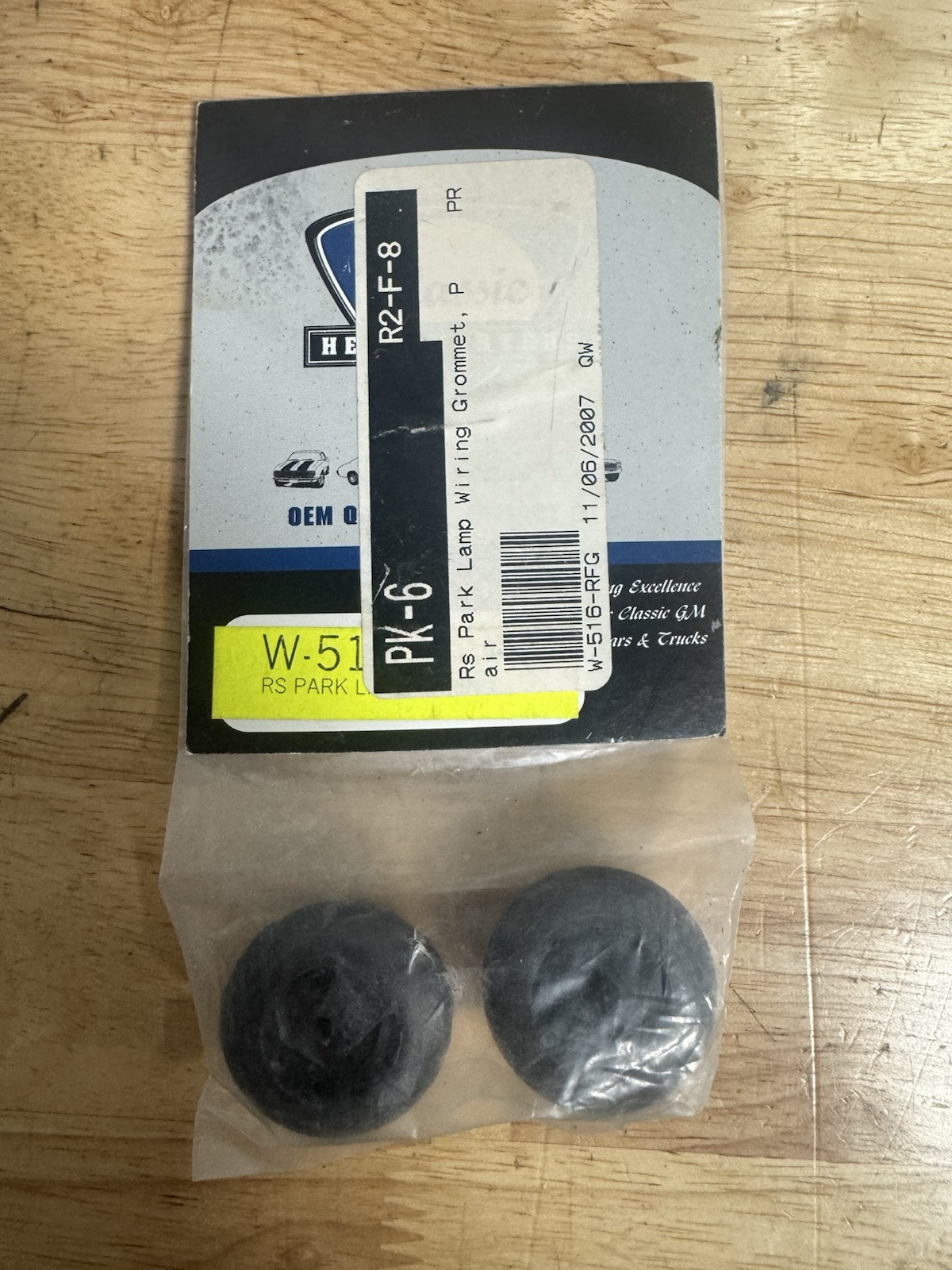 69 Camaro Park Lamp Wiring Gromet 2 Pack