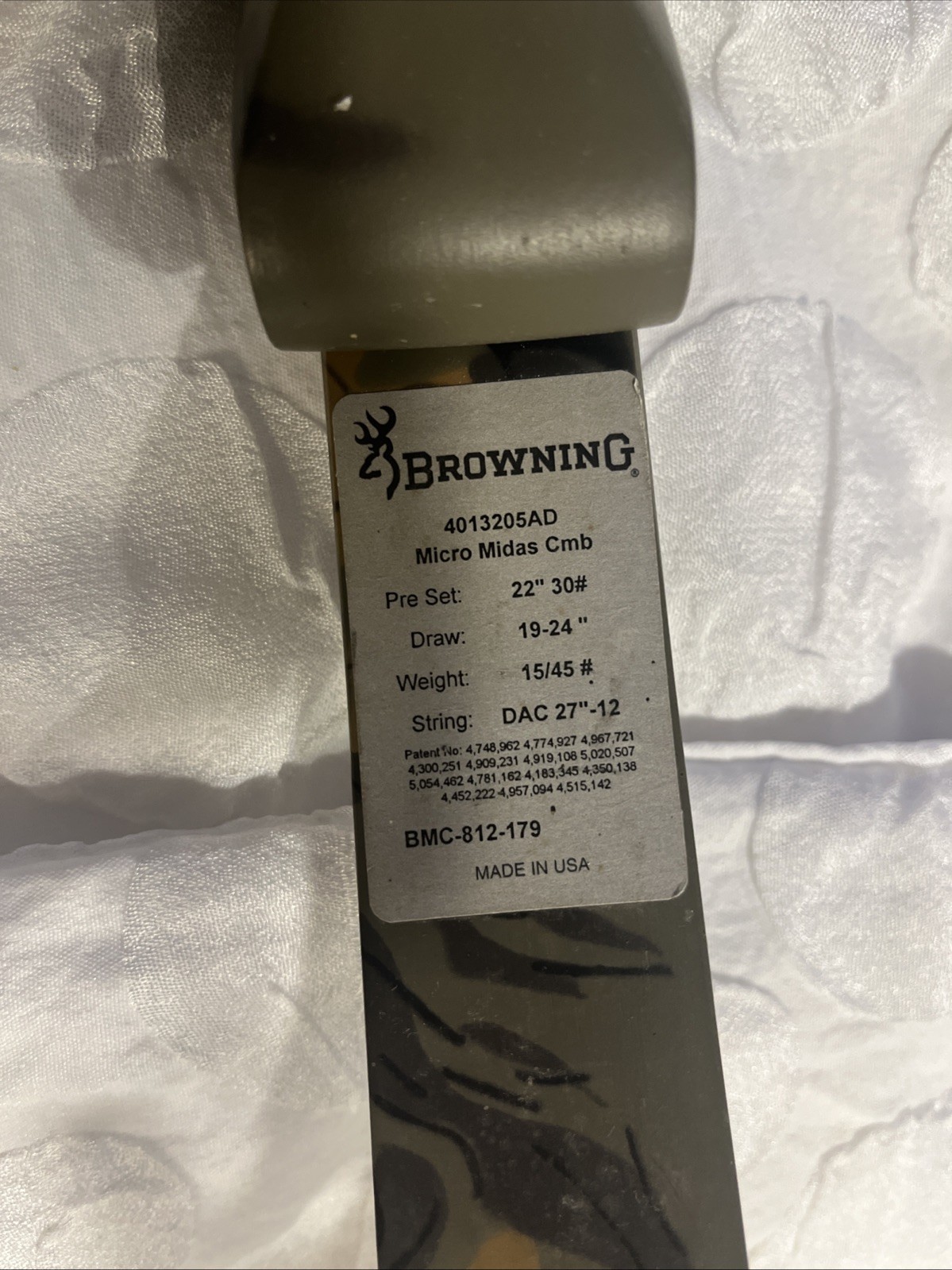 Browning Micro Midas Compound Bow.