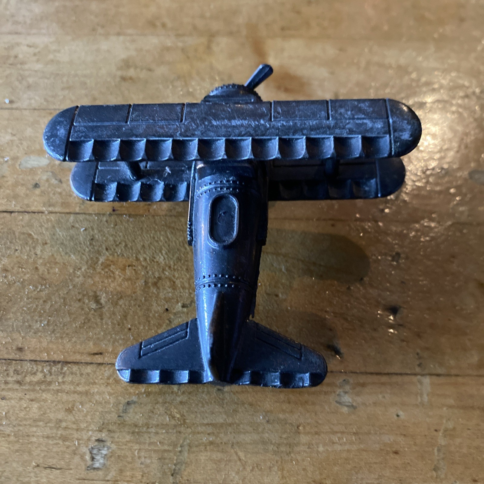 Biplane 2 level plane Cast metal Desktop Pencil Sharpener replicas