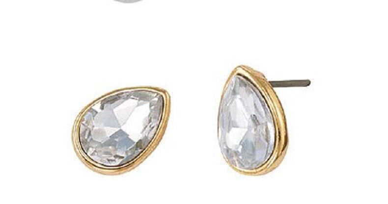 3 Pair od Stud Earrings Pierced Earrings NIB