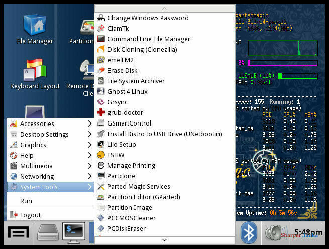 ULTIMATE COMPUTER REPAIR / DATA / PASSWORD / VIRUS / RECOVERY - SYSTEM RESCUE CD