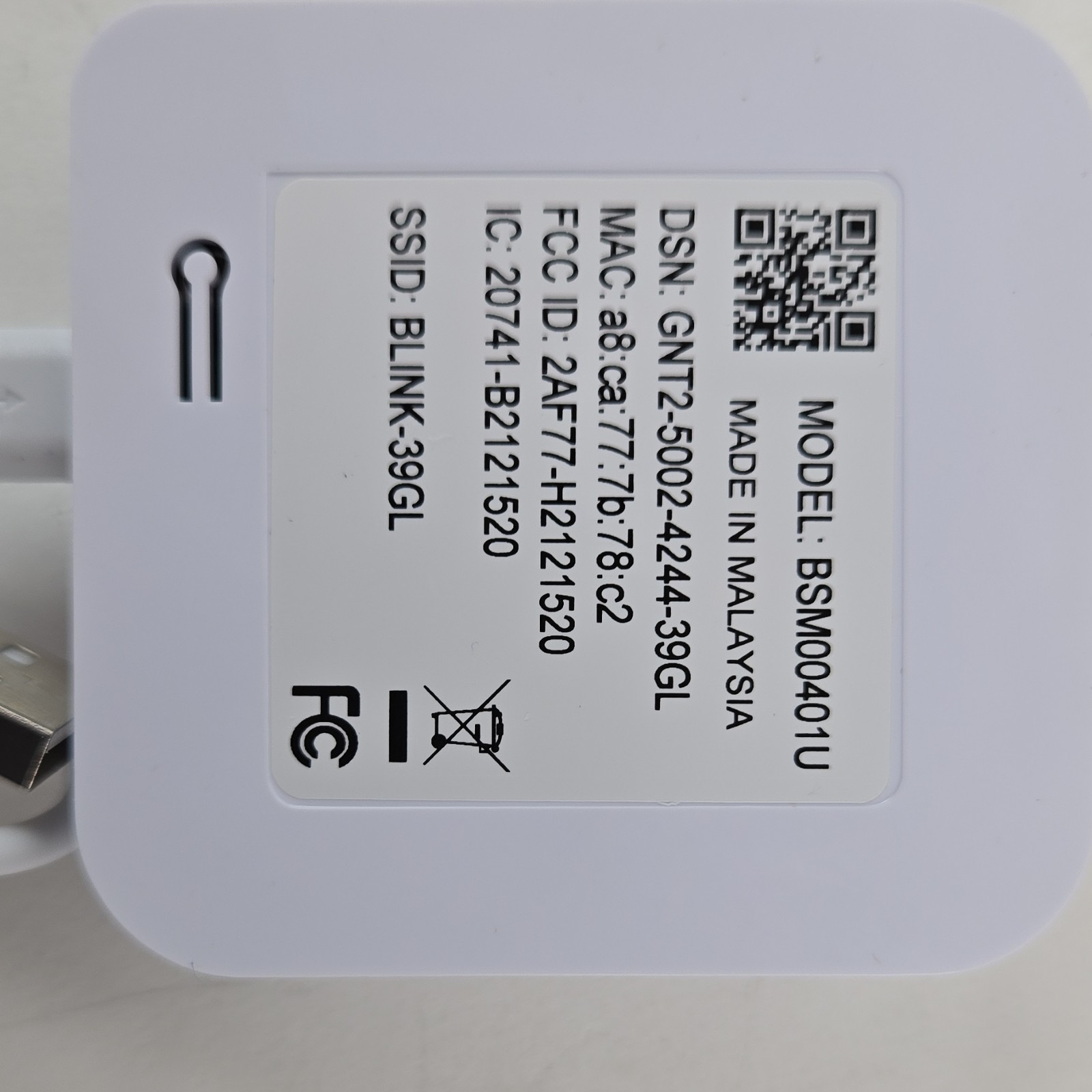 Amazon Wi-Fi Smart Plug HD34R Alexa Compatible App-Controlled White US Plug