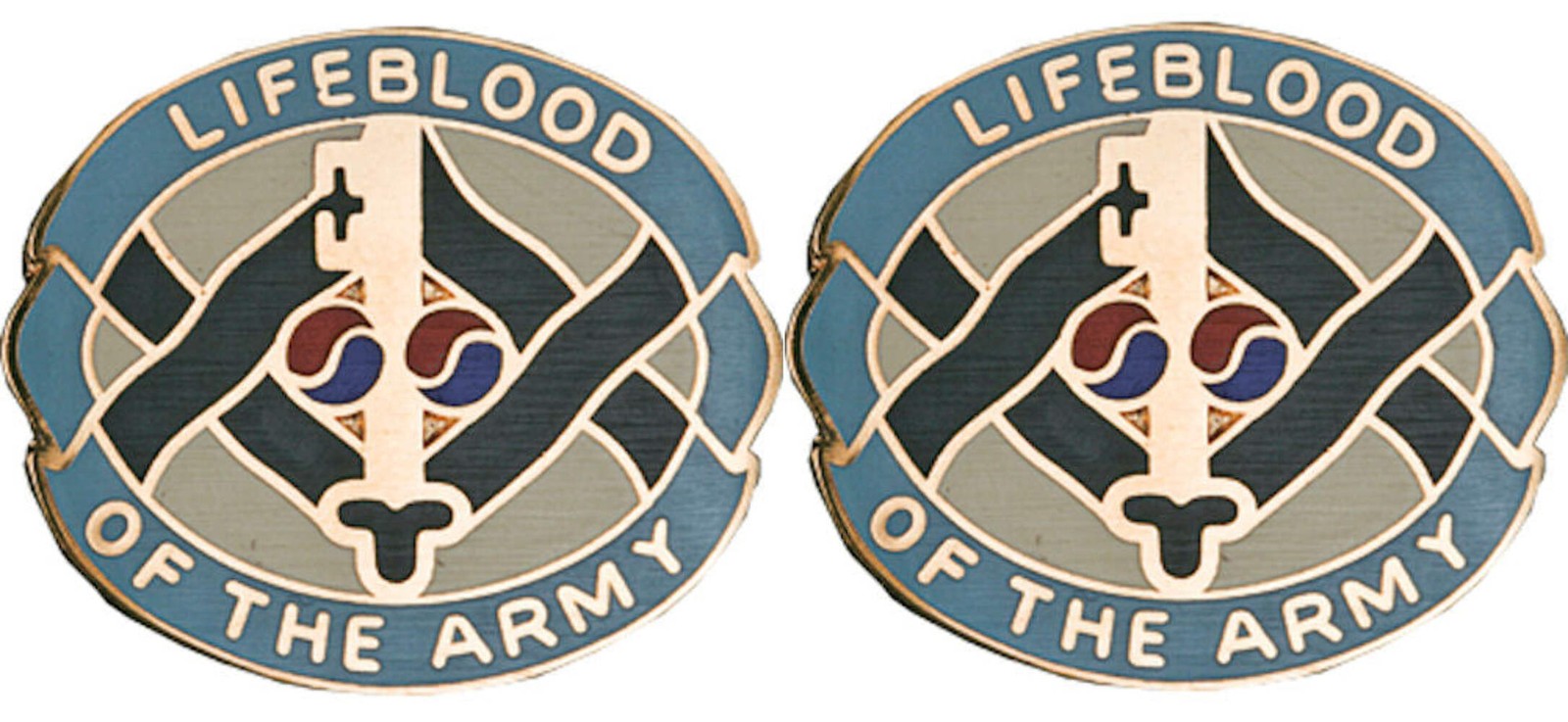 325th QUARTERMASTER BATTALION Distinctive Unit Insignia - Pair