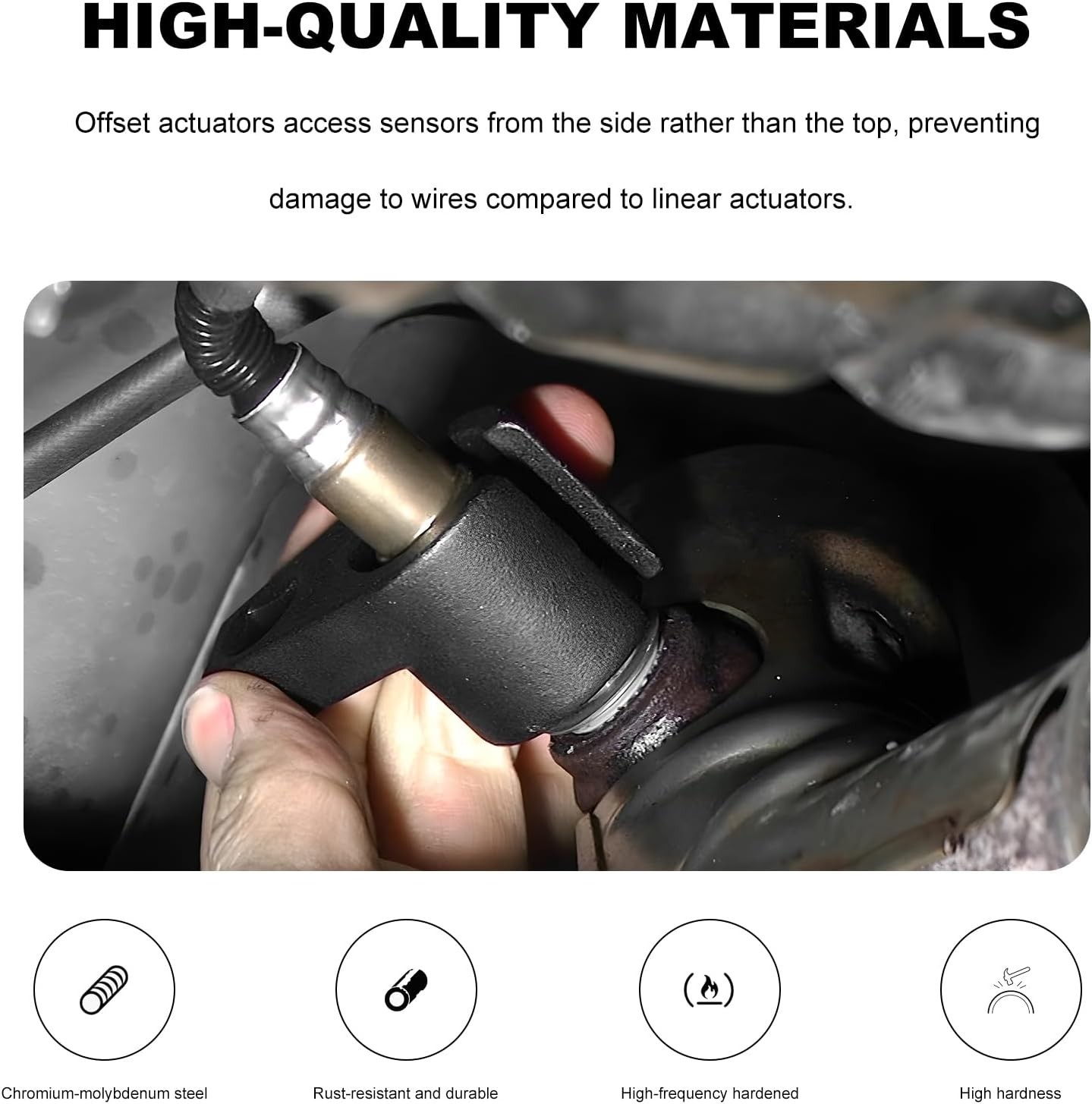 Universal 3/8-Inch Drive O2 Sensor Tool - Corrosion-Resistant Heavy Duty Design