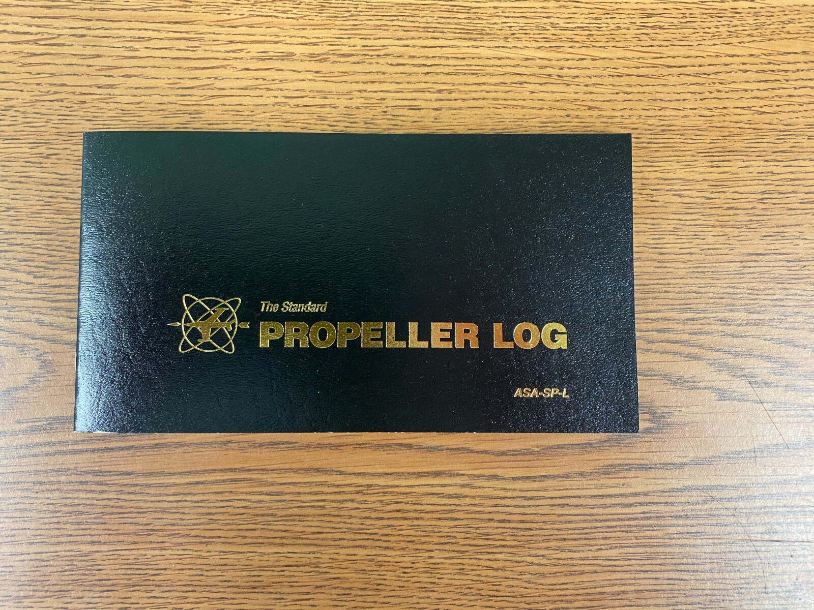 ASA Propeller Log - Black Softcover Logbook - ASA-SP-L (A)
