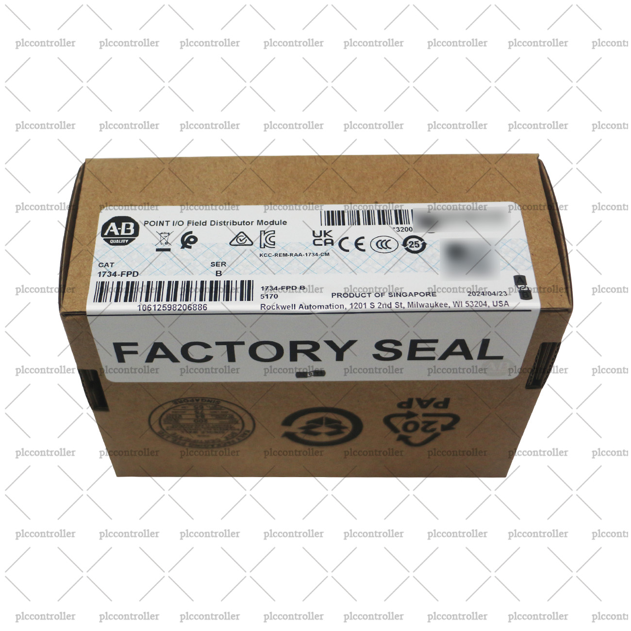 New Allen-Bradley 1734-FPD POINT I/O Field Power Distributor Module