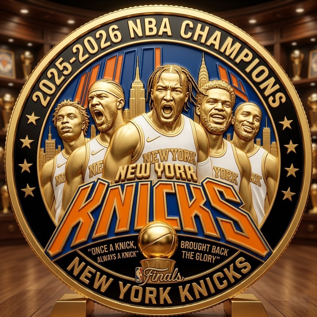 New York Knicks 2025-2026 NBA Champions Coin New York Knicks TN1102