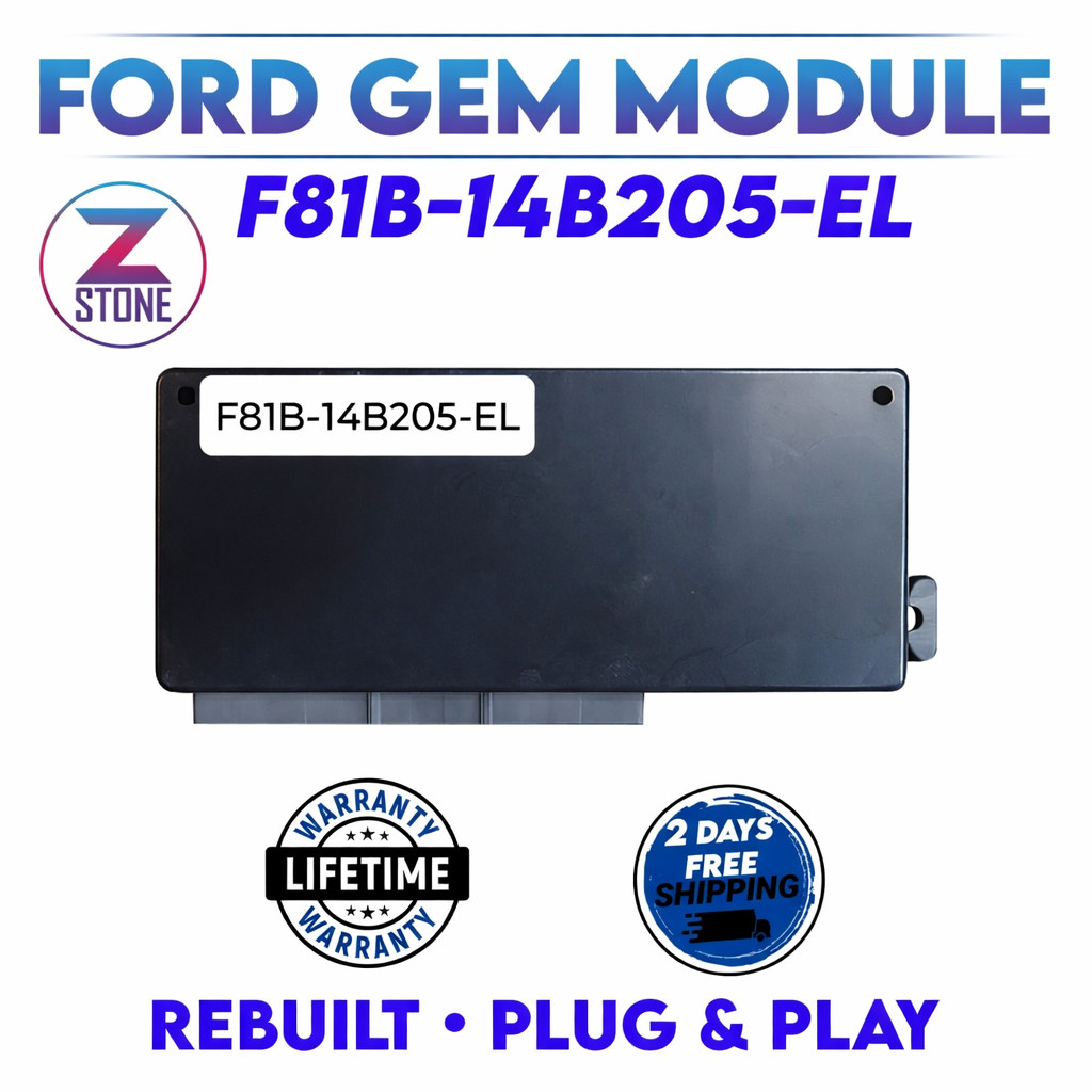Rebuilt Ford F250 F350 GEM BCM Multi-Function Control Module F81B-14B205-EL