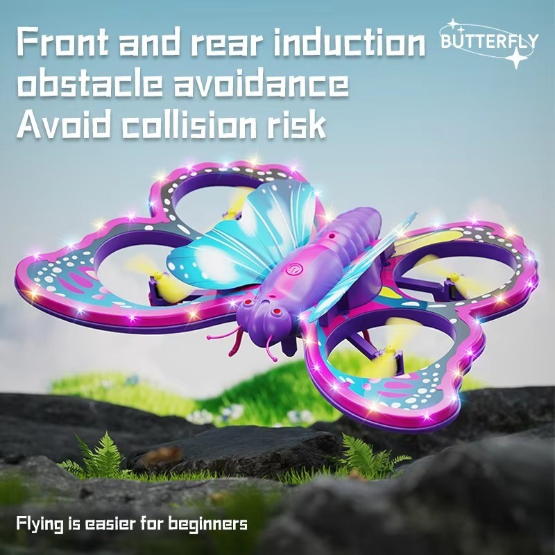 Remote Control Kids Glitter Butterfly Drone