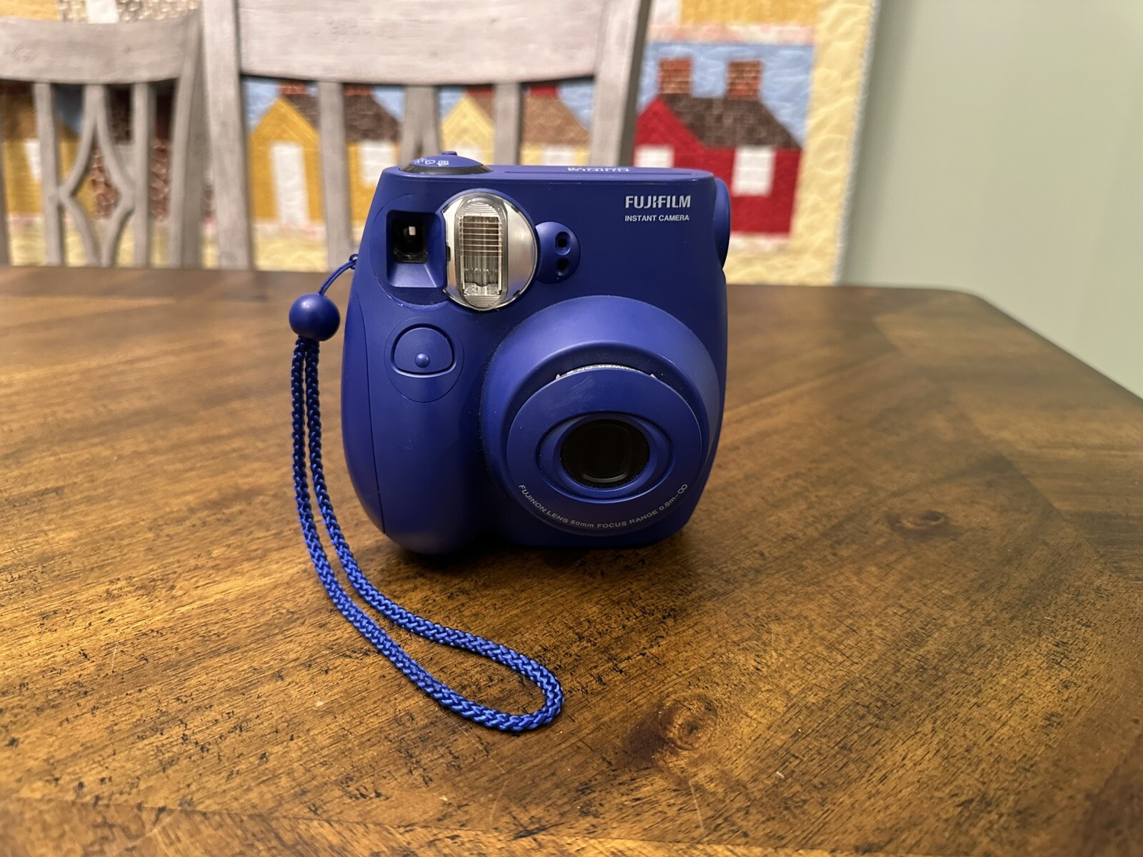 Fujifilm Instax Mini 7S Instant Camera - dark blue