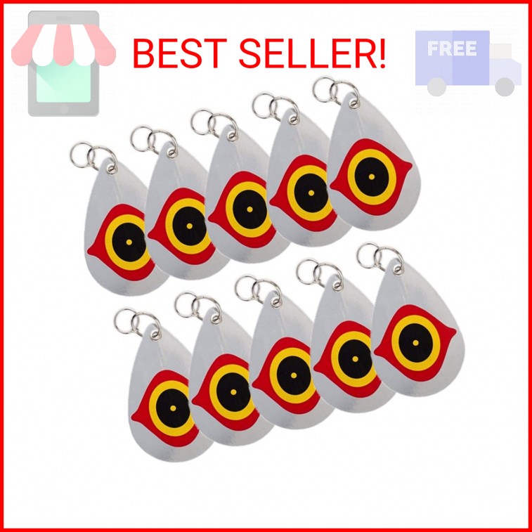 cainda 10 Pack Horrible Predator Eye to Scare Birds Away, Birds Deterrent Hangin