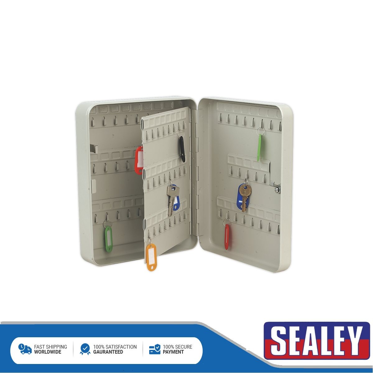 Sealey Key Cabinet with 93 Key Tags SKC93