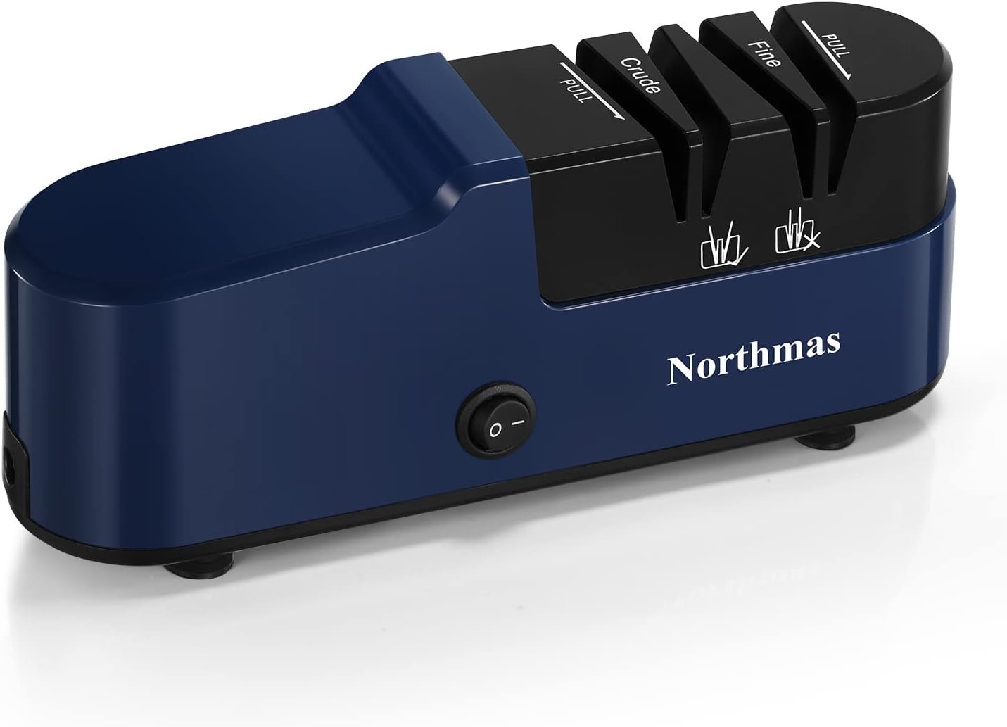 Northmas Electric Knife Sharpener, 2-Stage, Global 100-240V, Blue