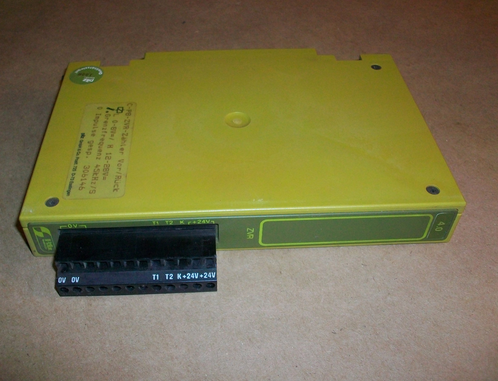 Pilz PLC Counter Module C-P8-ZVR