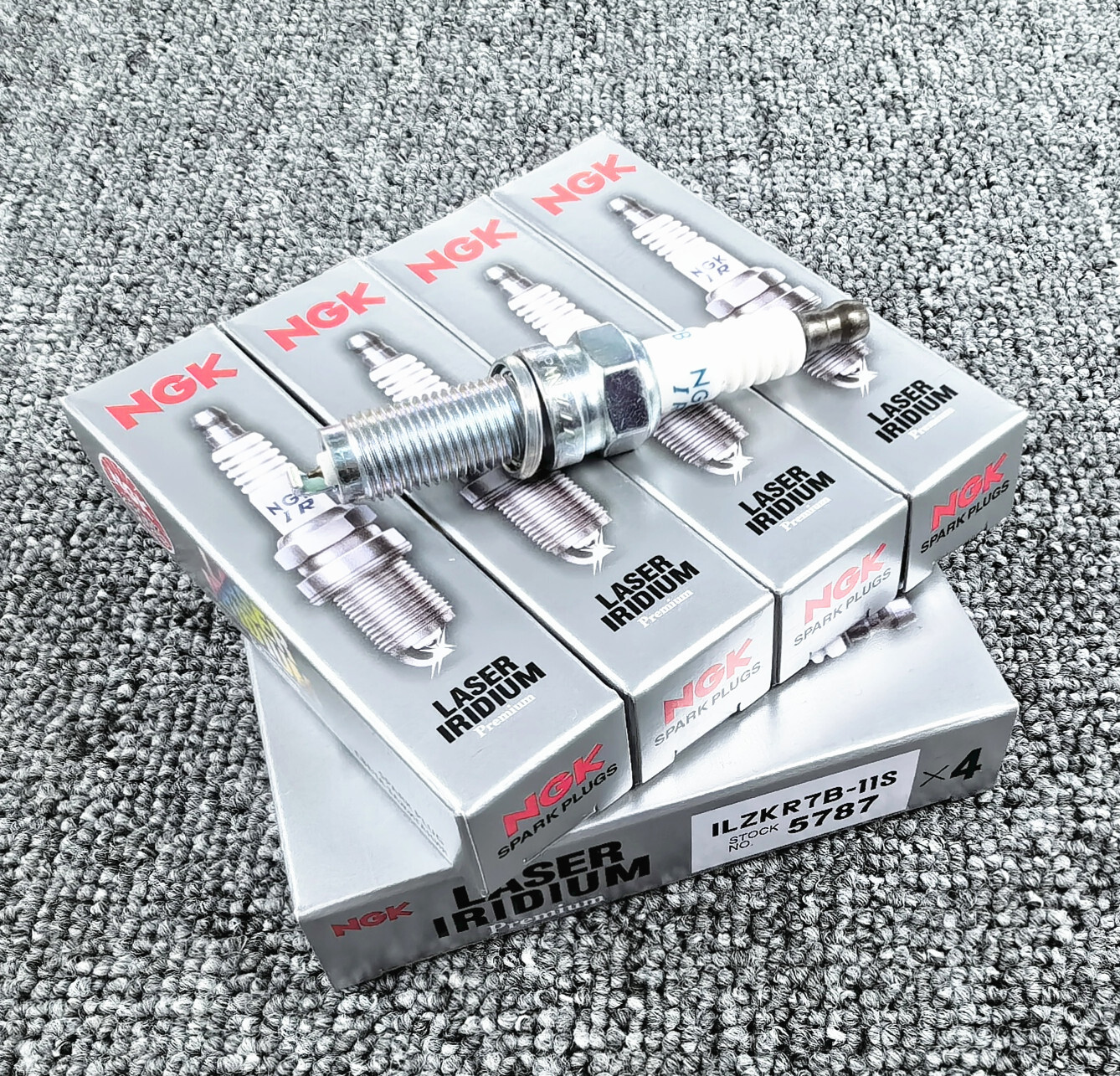 4PCS 5787 Iridium Spark Plugs FOR NGK Acura Honda Civic TSX CR-V ILZKR7B11S US