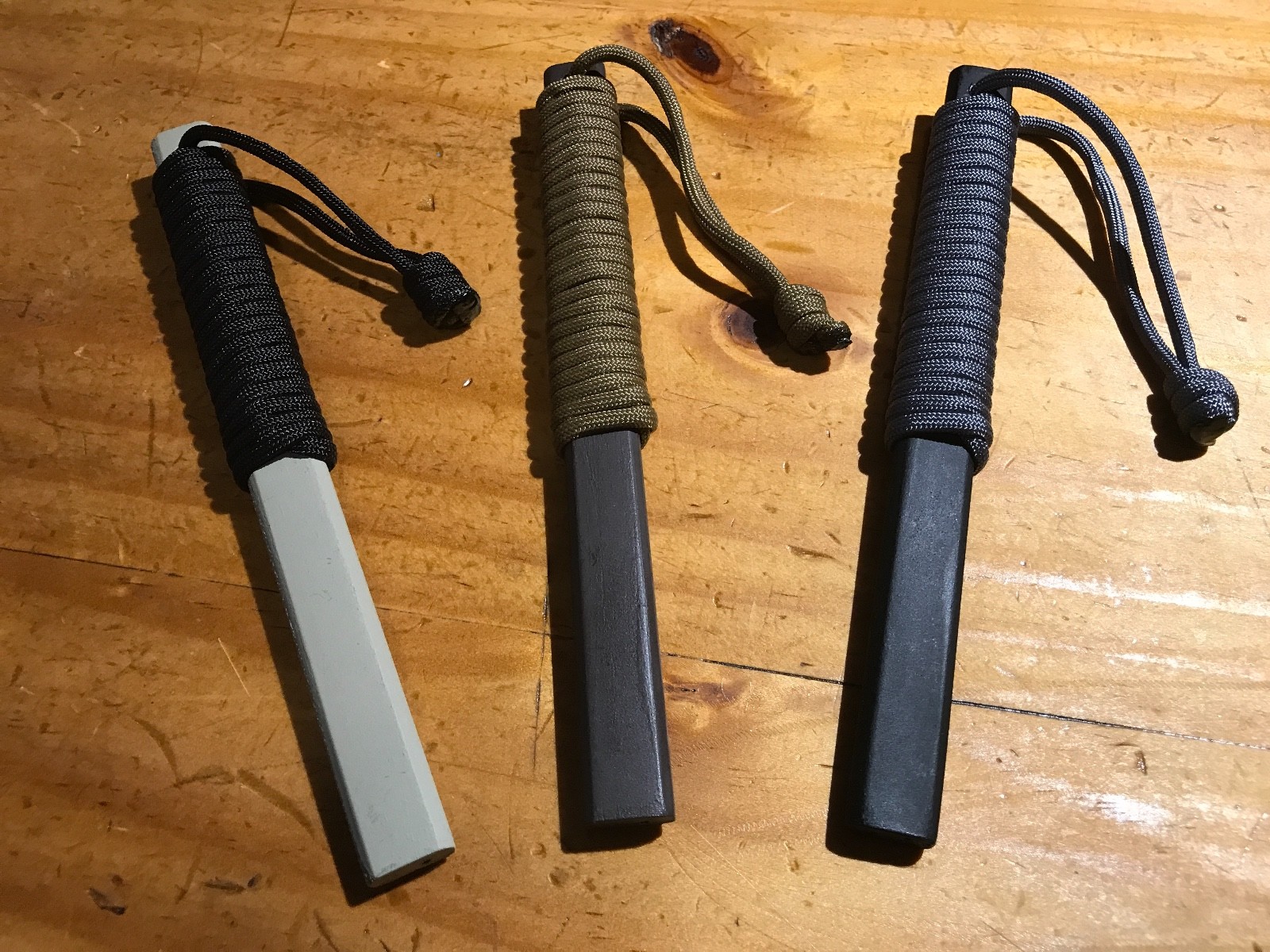 Handmade Outdoor Pencils for Hunting/Bushcraft Set of 3 CUSTOMIZABLE
