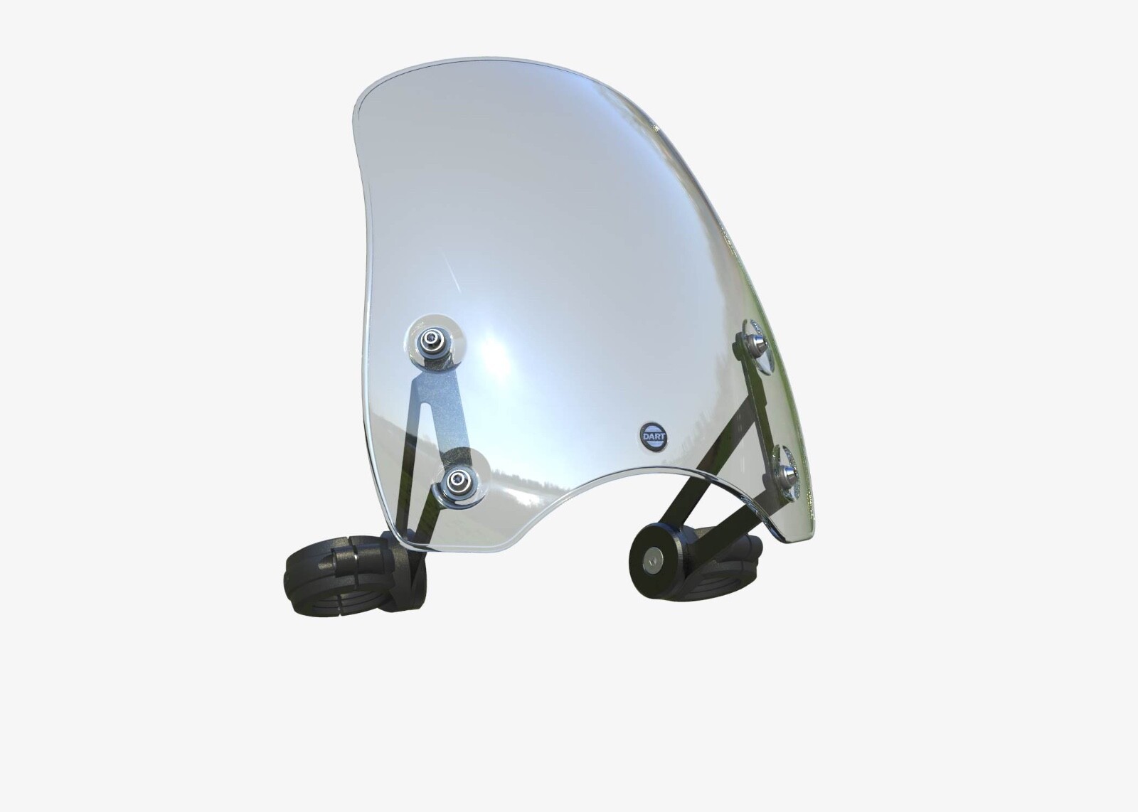 Genuine Dart Marlin S3 Flyscreen-Indian Scout - Light Smoke