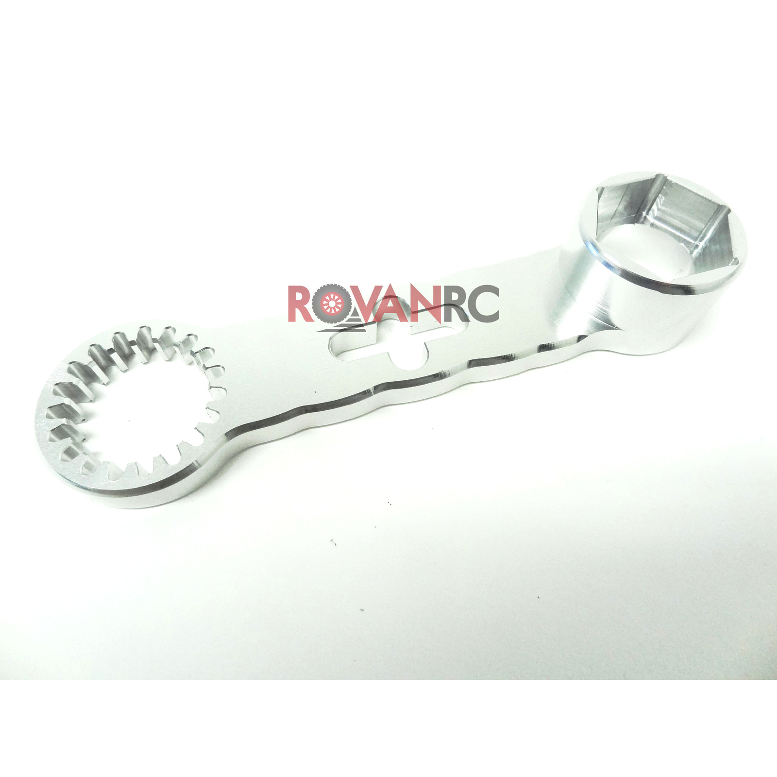 19 Tooth Aluminum Pinion, Wheel Wrench Fits, Rovan LT LOSI 5IVE T King Motor X2