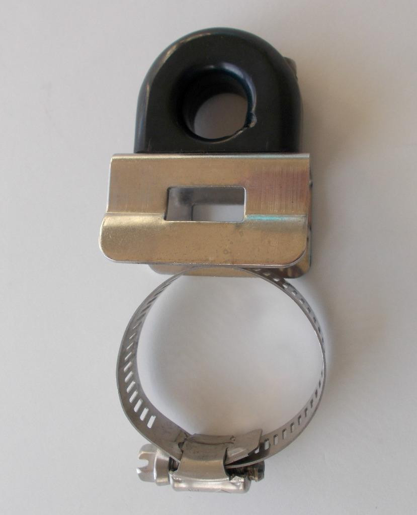 Fairlead Stanchion Rail Bullseye Fairlead with Clamp Sailboat Marine