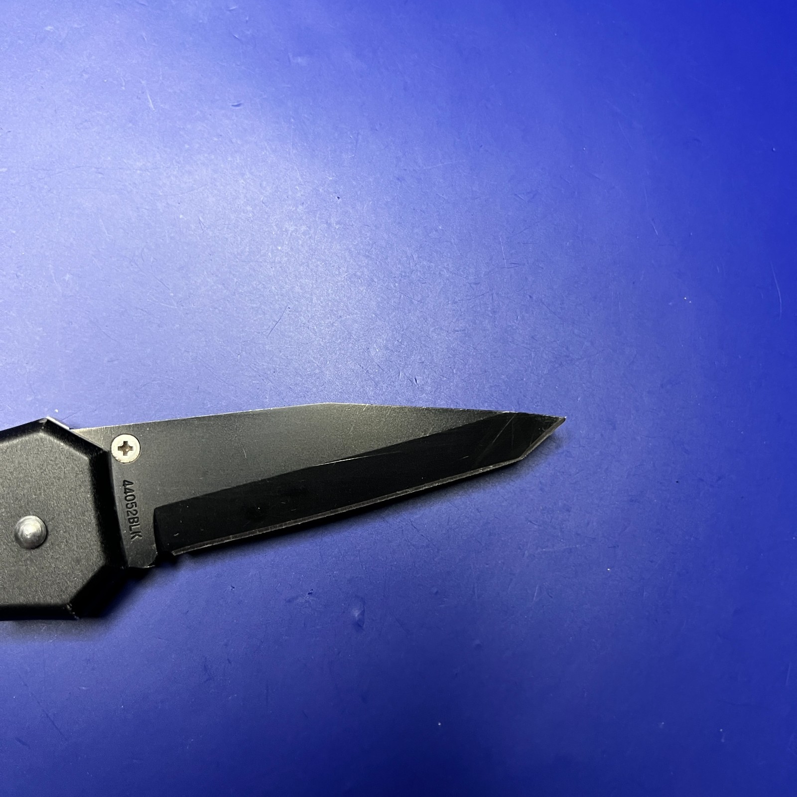 Klein Tools 44052BLK Tanto Lockback Knife