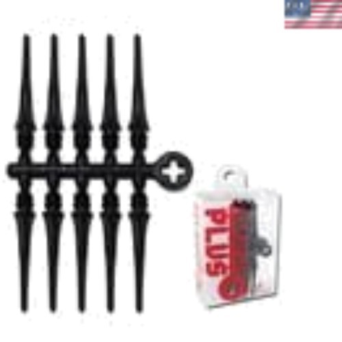 50 Count Black Soft Tip Dart Tips - Perfect for Kids & Hand-Eye Coordination