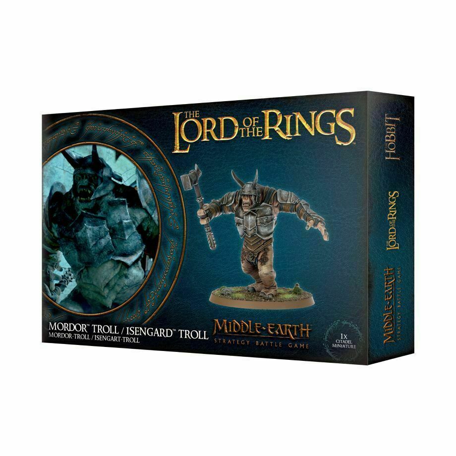 Mordor Troll / Isengard Troll - Lord of the Rings Games Workshop - New! 30-22