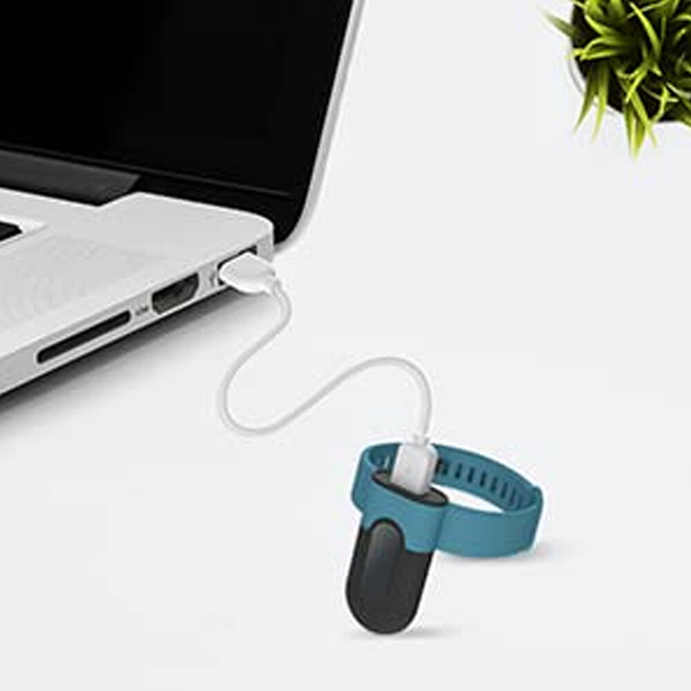 Original D-Type USB Charge Data Cable for SleepU，Checkme O2 Max Pulse Oximeter