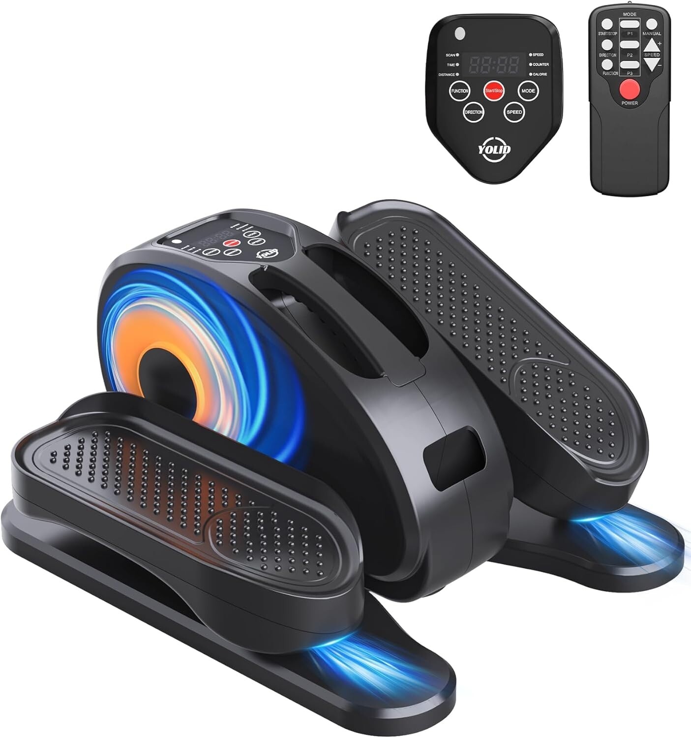Ellipse Leg Exerciser as Seen on TV, Under Desk Elliptical Machine, Seated Ex