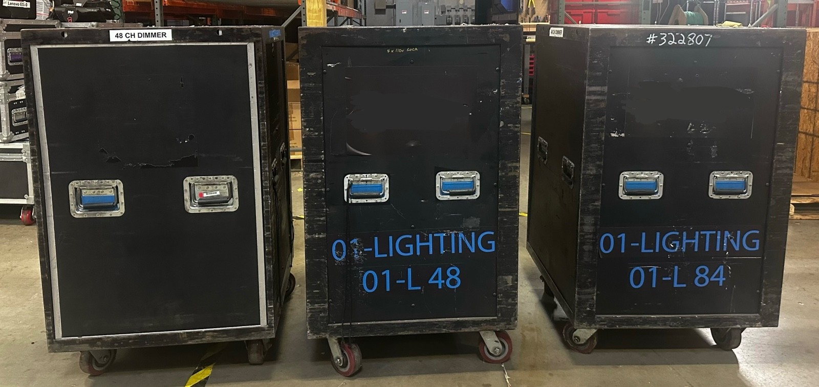 Lighting Dimmer ETC Sensor 48 x 2.4k Touring Rack (Set of Three )