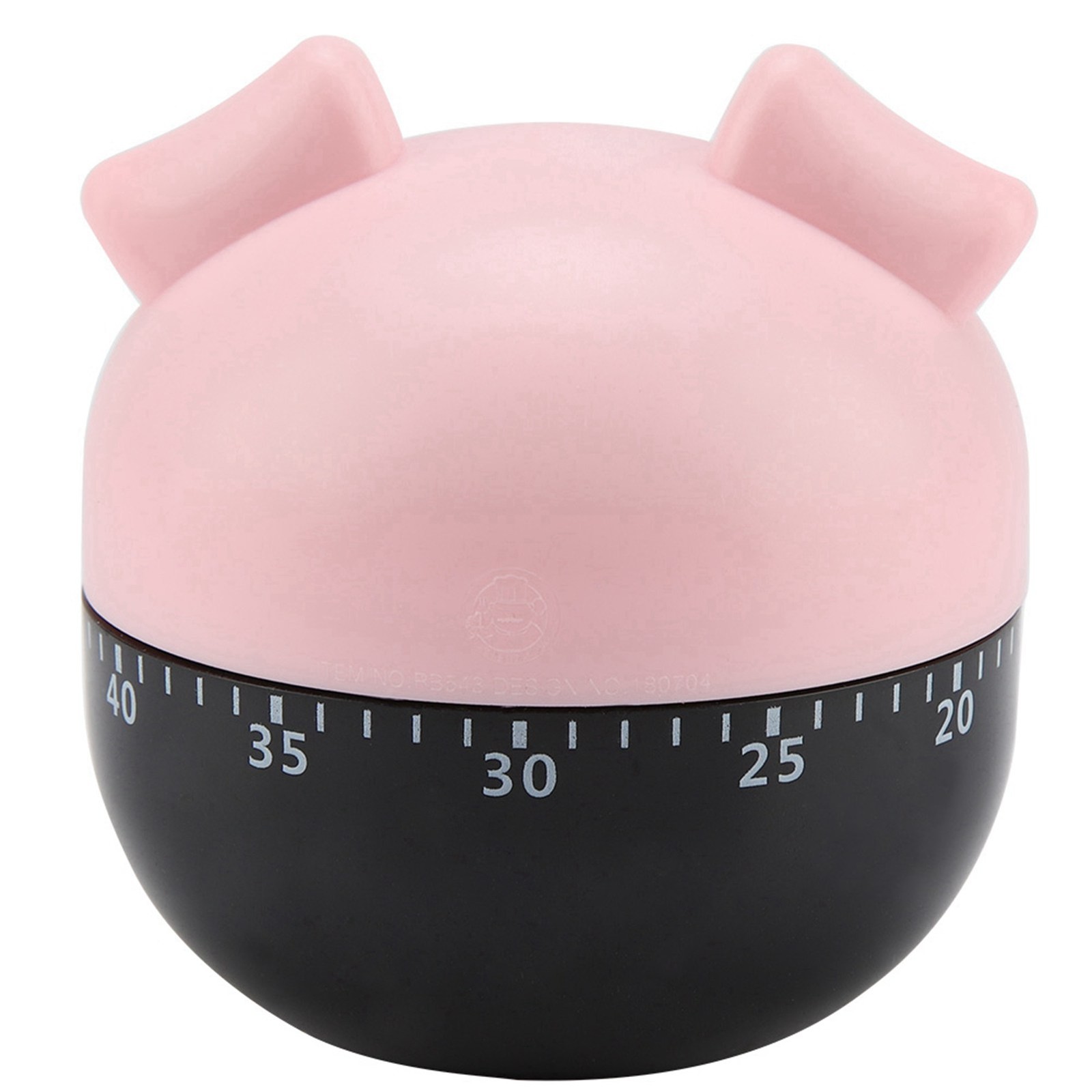 Cartoon Pig Kitchen Timer Mechanical Timers Counters For Cooking Timing Tool V5e
