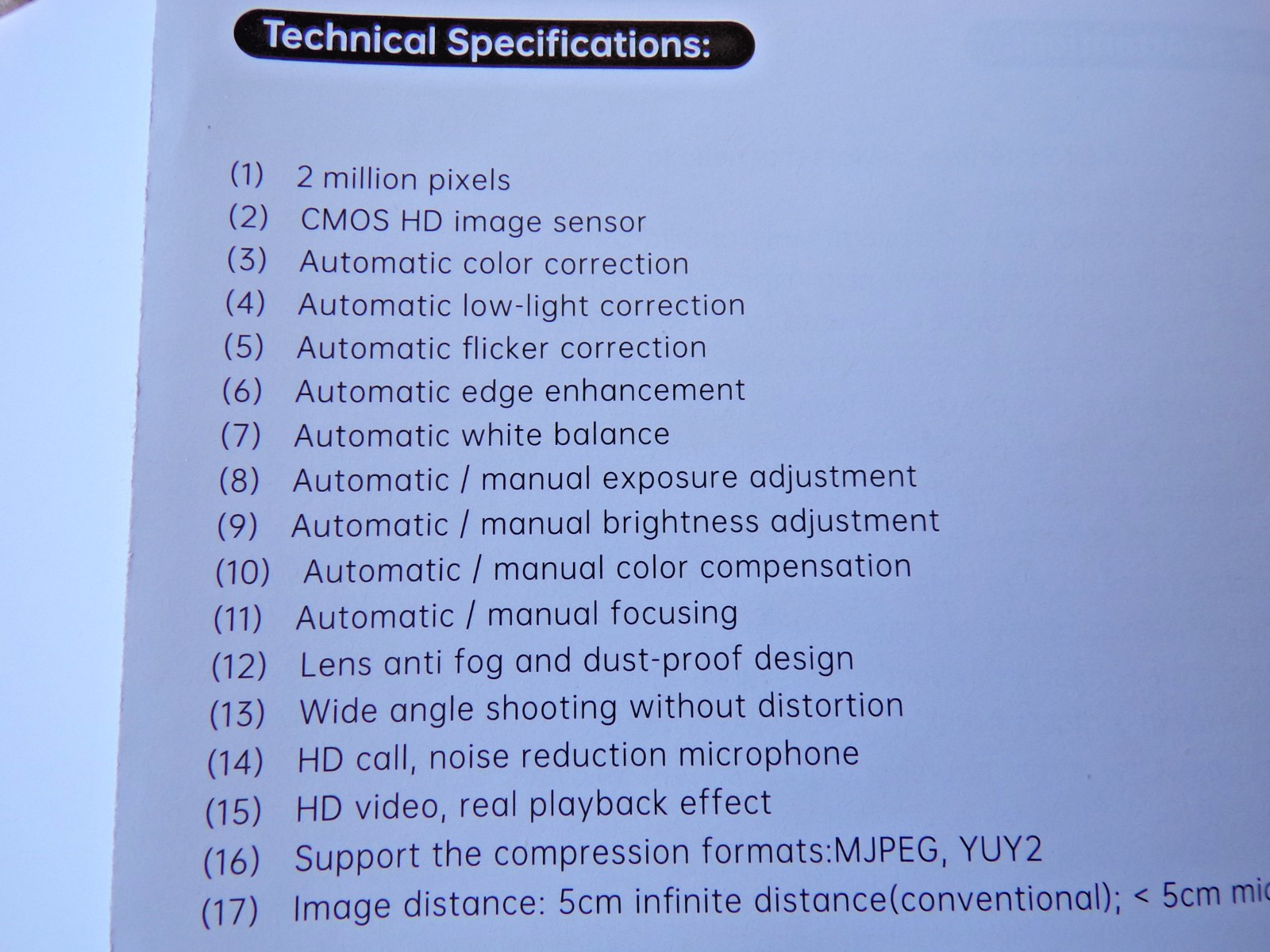 AutoFocus Full HD Video Webcam - Built-in Mic; @c17