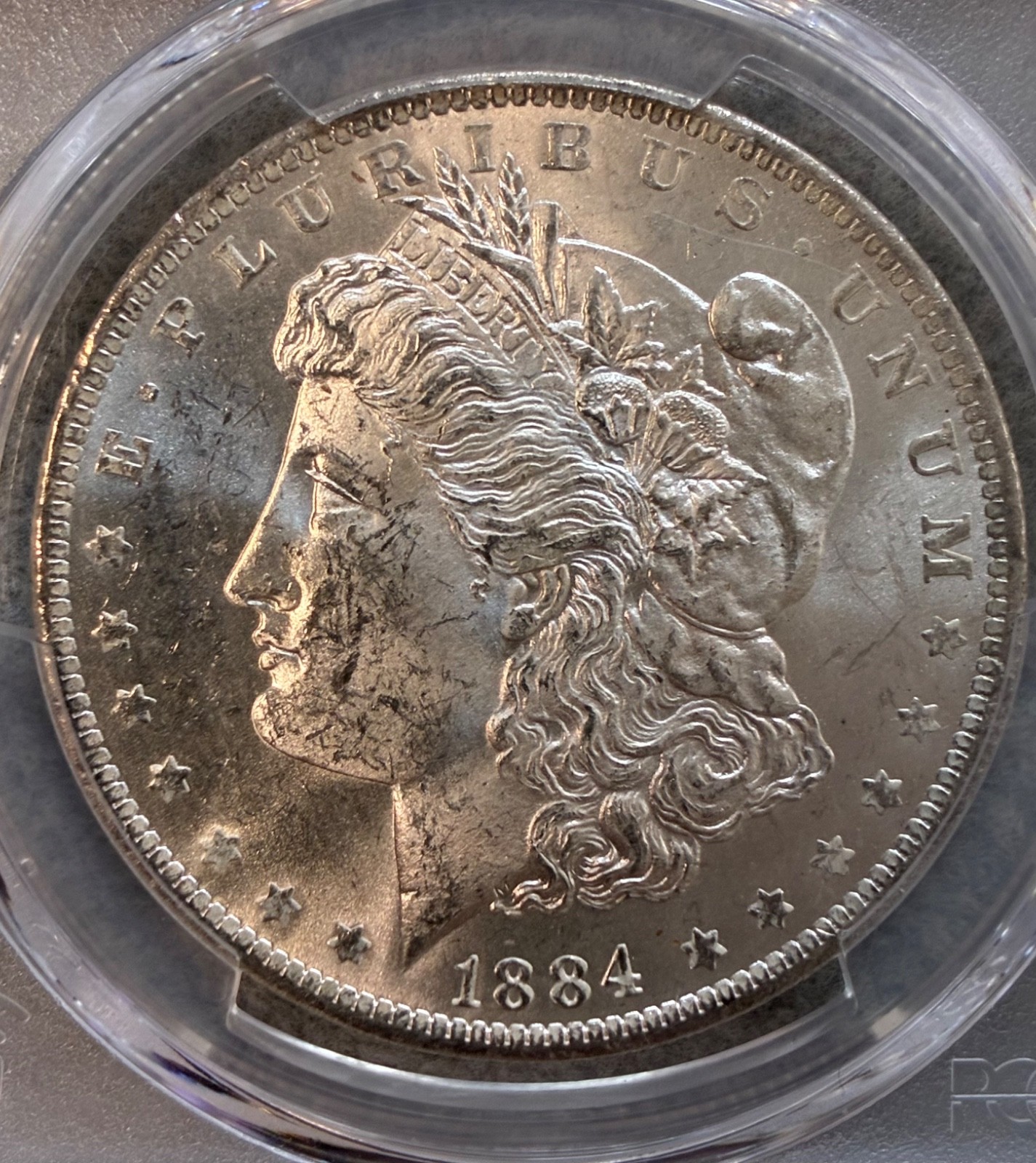 1884-O Morgan Dollar $1 PCGS MS63