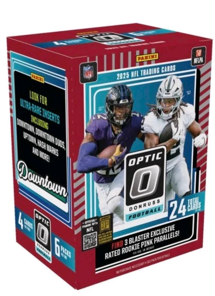 2025 Donruss Optic Football Blaster Box