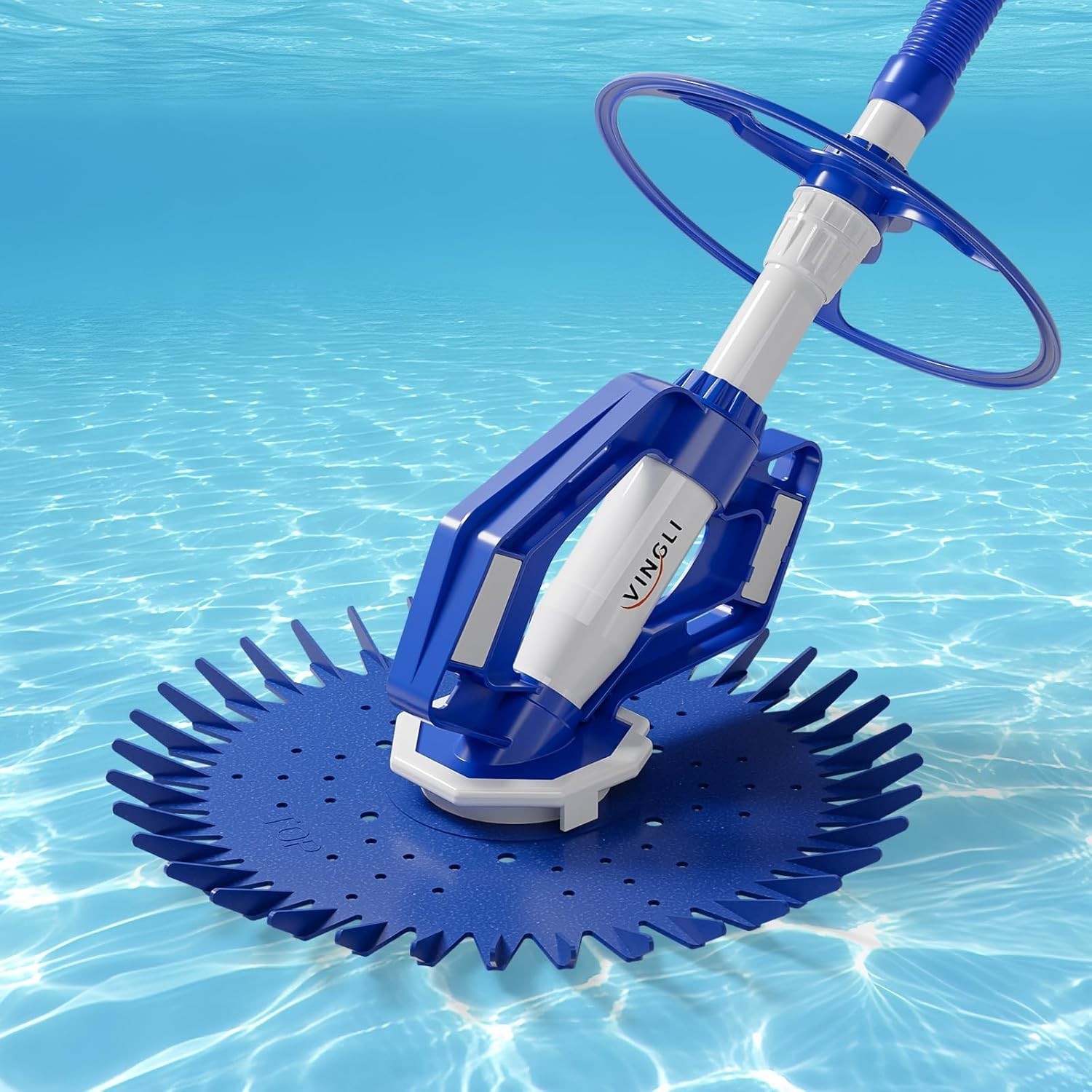 Pool Vacuum Cleaner Automatic Sweeper Swimming Pool Creepy Crawler Vacuum wit...