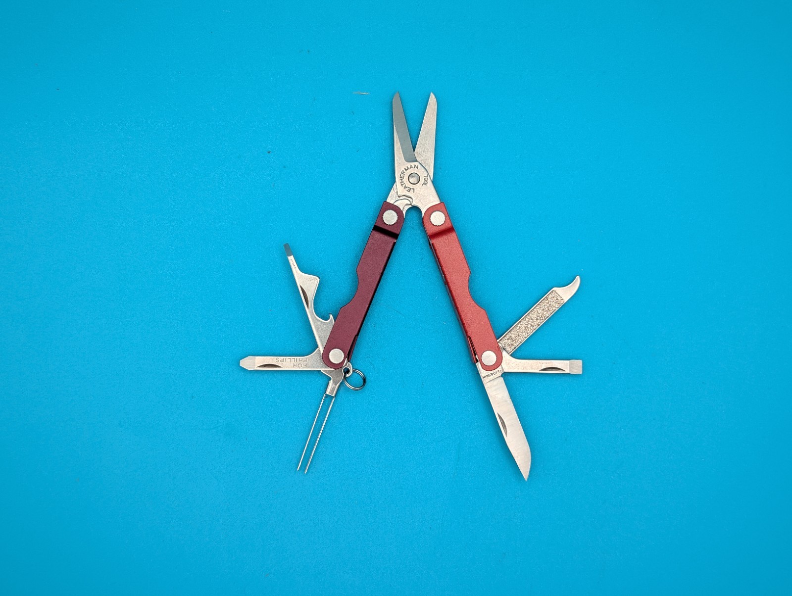 Leatherman Micra Multi-Tool, Knife, Scissors, Key Ring
