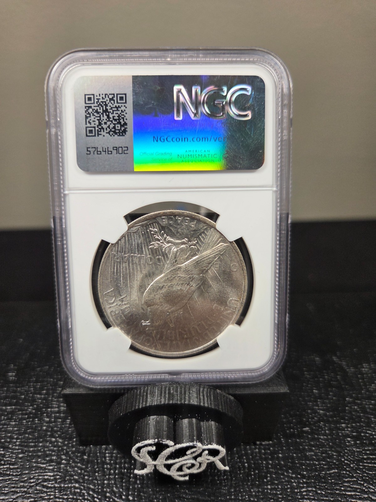 1923 Peace Dollar MS-62 NGC