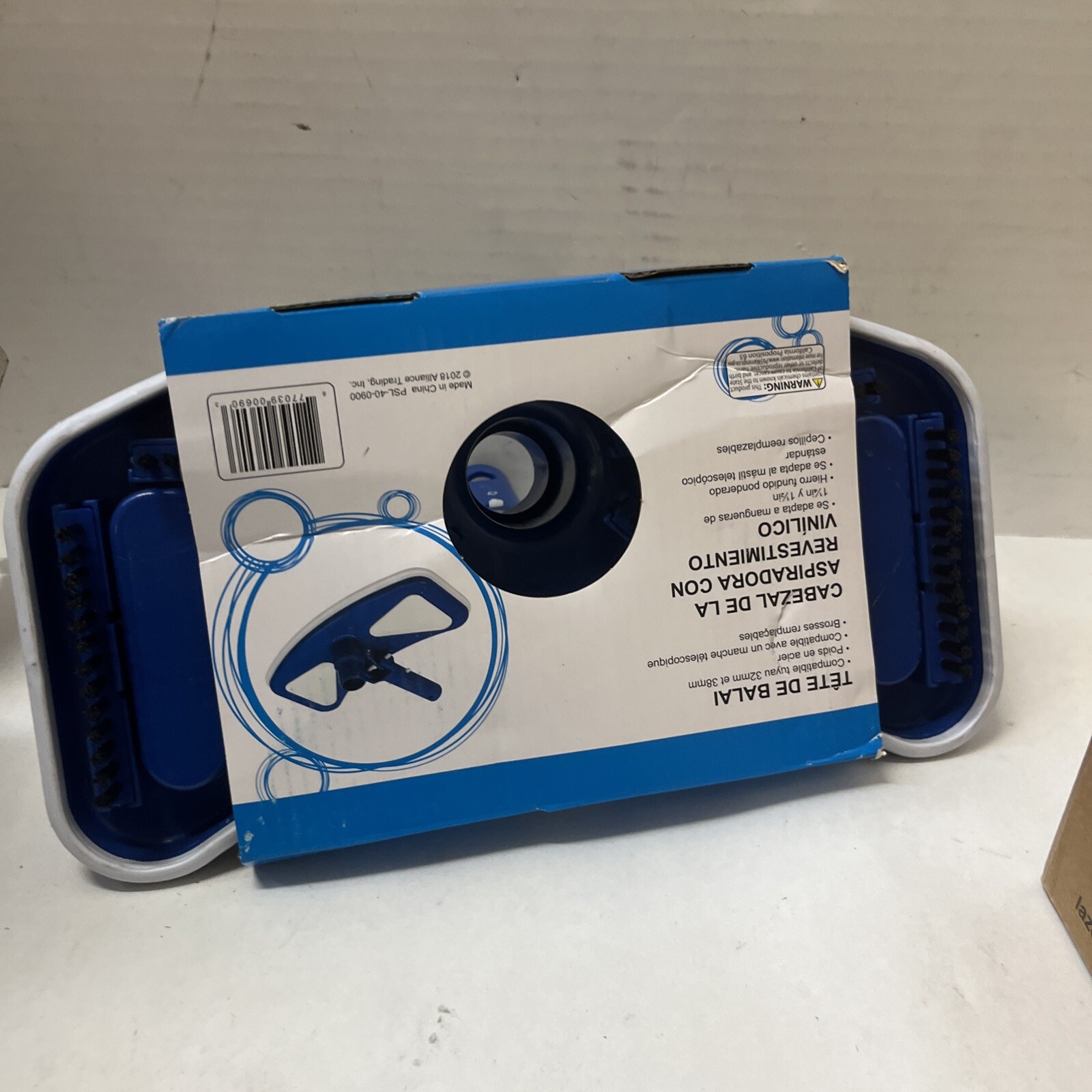 POOL STYLE DELUXE VINYL LINER VACUUM HEAD
