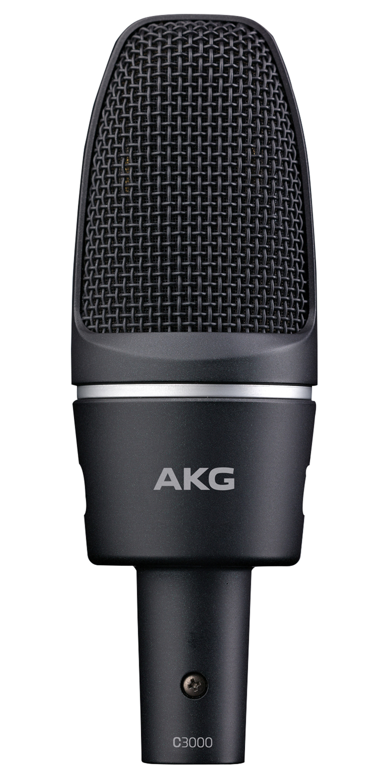 AKG C3000 Large Diaphragm Studio Recording Condenser Microphone+Pro Boom Arm
