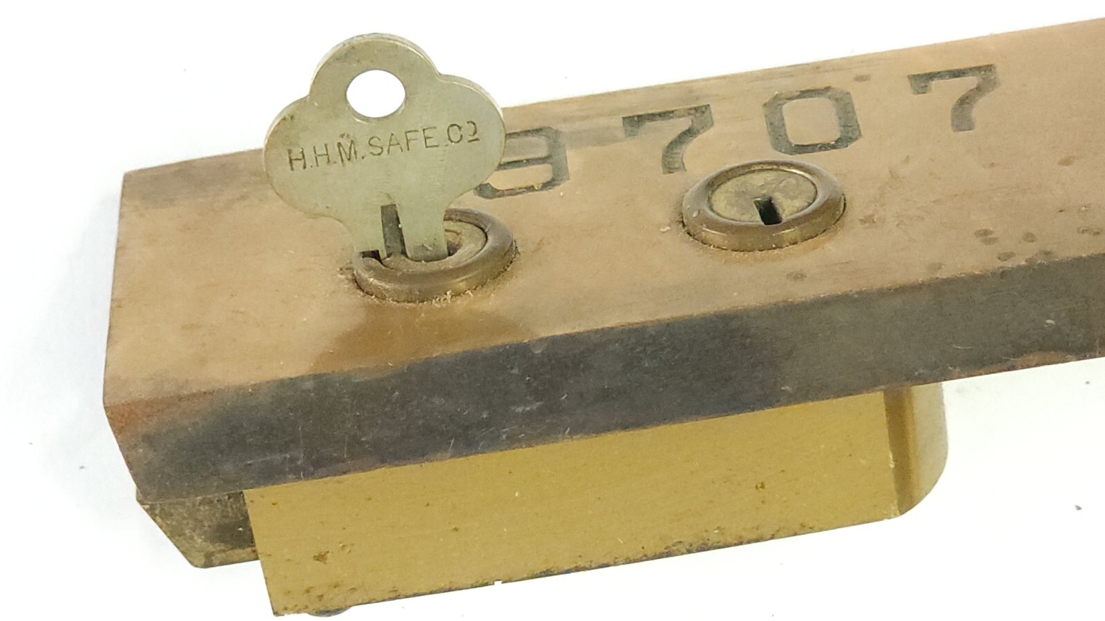 Hering Hall & Marvin Safe Deposit Door with Lock and Hinges- Operator Key only