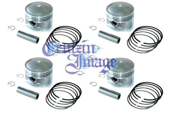 80-86 SUZUKI GS850 0.5mm OVERSIZE PISTONS SET 69.50mm 10-GS850PS-1
