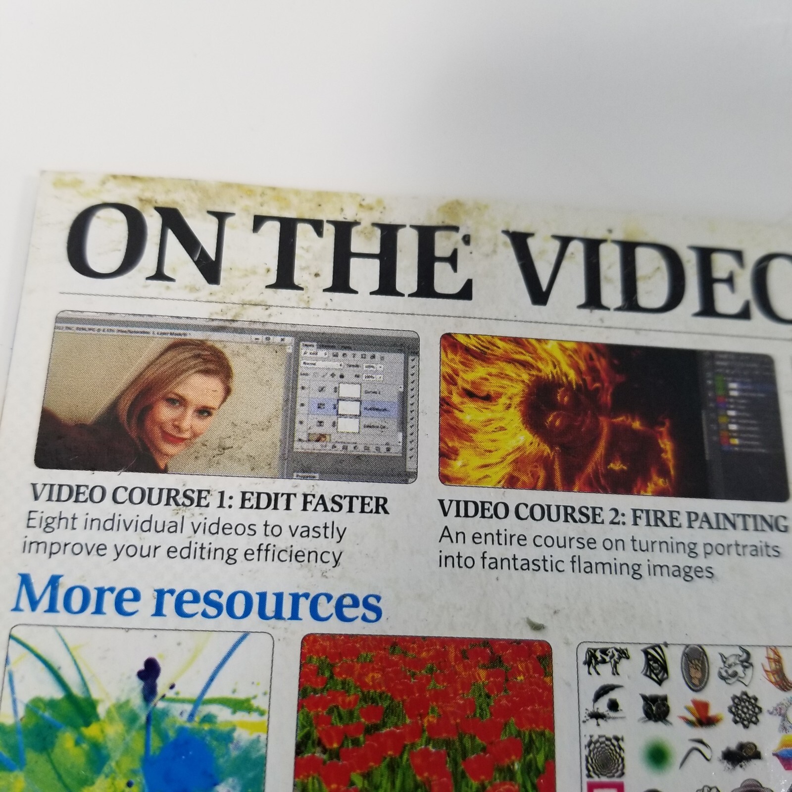 22 Photoshop Magazine Bonus CD-ROM Videos Tutorials Software Brushes Textures